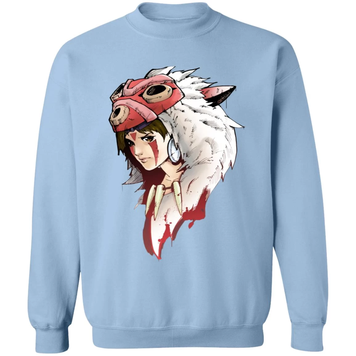 Angry Princess Mononoke Sweatshirt 14 Angry Princess Mononoke Sweatshirt - Image 12