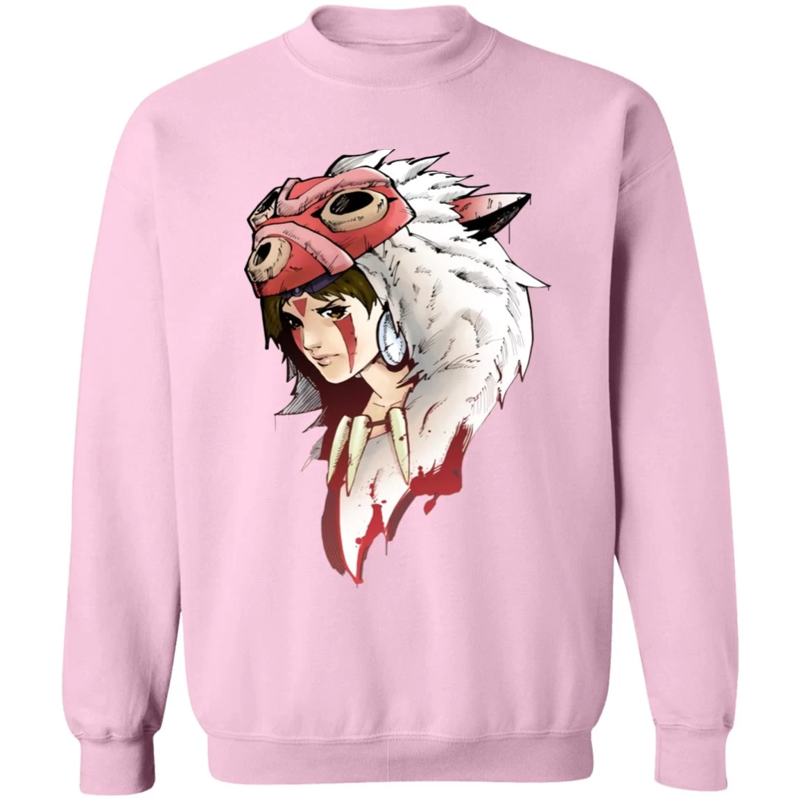 Angry Princess Mononoke Sweatshirt 15 Angry Princess Mononoke Sweatshirt - Image 13