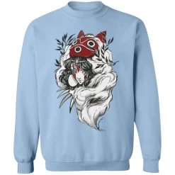 Princess Mononoke Black And White Fanart Sweatshirt 31 Princess Mononoke Black And White Fanart Sweatshirt -Ghibli Shop redirect12132021041208 3 1