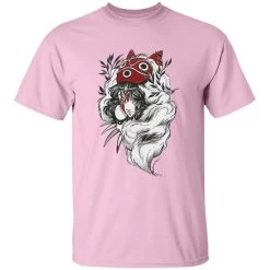 Princess Mononoke Black And White Fanart T Shirt -Ghibli Shop redirect12132021041233 4