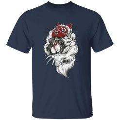 Princess Mononoke Black And White Fanart T Shirt -Ghibli Shop redirect12132021041233 6