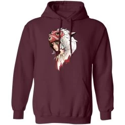 Angry Princess Mononoke Hoodie -Ghibli Shop redirect12132021041239 7
