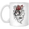 Princess Mononoke Black And White Fanart Mug 2 Princess Mononoke Black And White Fanart Mug -Ghibli Shop redirect12132021041246