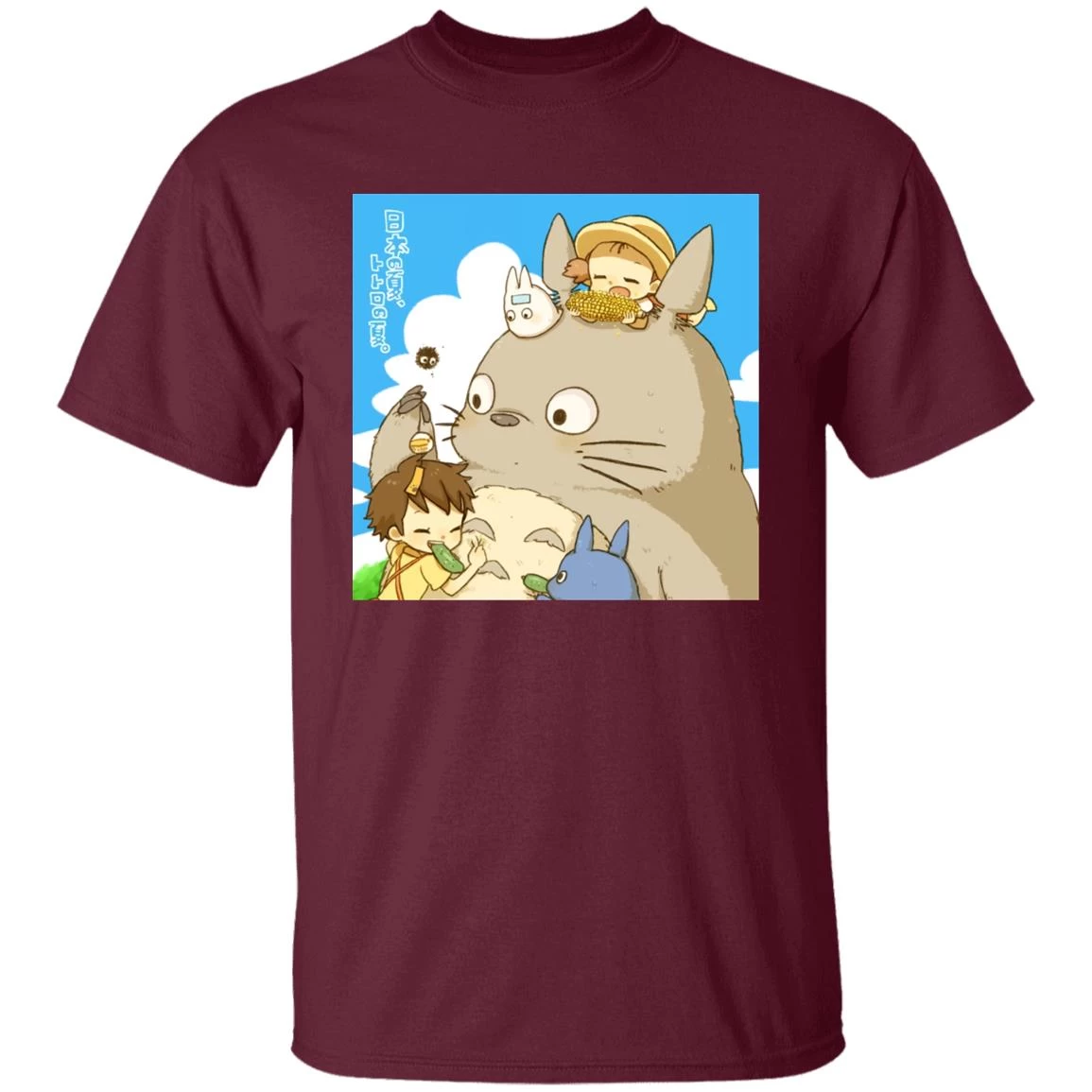 Totoro Family And Friends T Shirt 16 Totoro Family And Friends T Shirt - Image 14