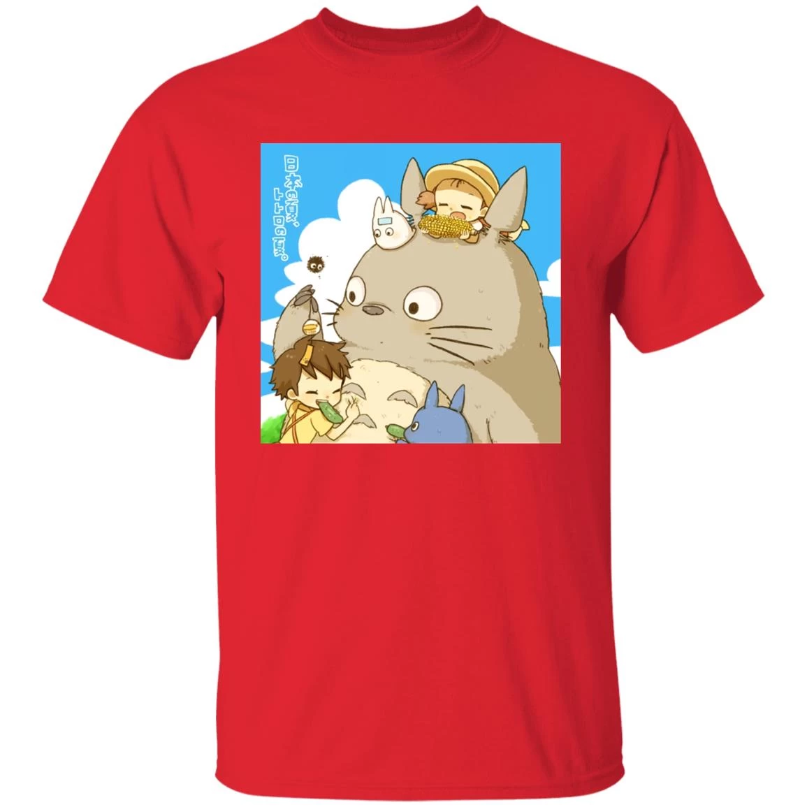 Totoro Family And Friends T Shirt 10 Totoro Family And Friends T Shirt - Image 8