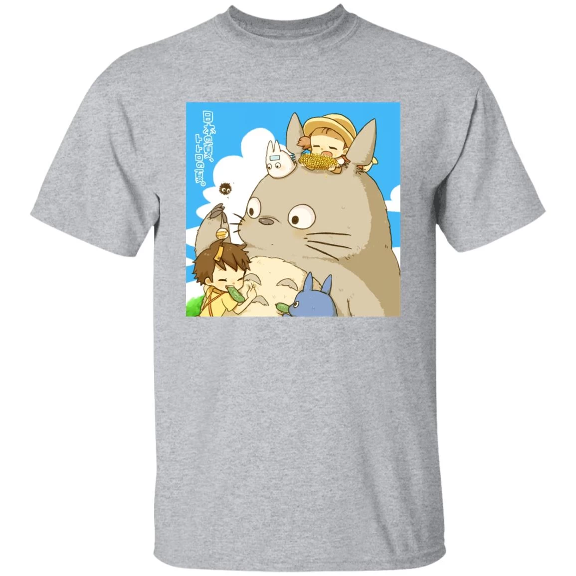 Totoro Family And Friends T Shirt 11 Totoro Family And Friends T Shirt - Image 9