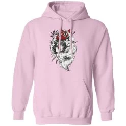 Princess Mononoke Black And White Fanart Hoodie -Ghibli Shop redirect12132021041256 6