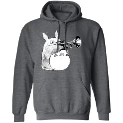 Totoro And The Trumpet Hoodie -Ghibli Shop redirect12142020111221 4