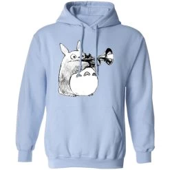 Totoro And The Trumpet Hoodie -Ghibli Shop redirect12142020111221 5