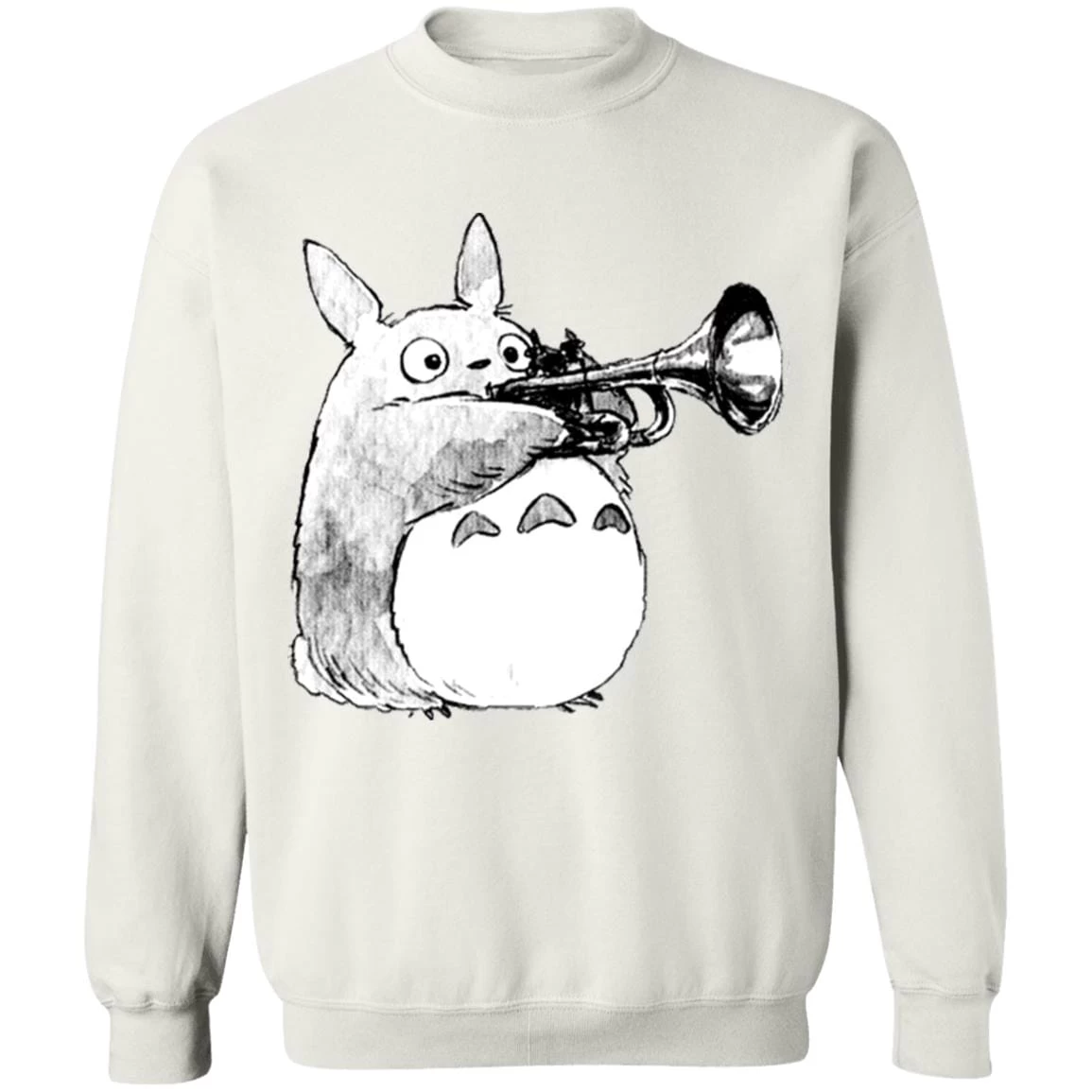Totoro And The Trumpet Sweatshirt 12 Totoro And The Trumpet Sweatshirt - Image 10