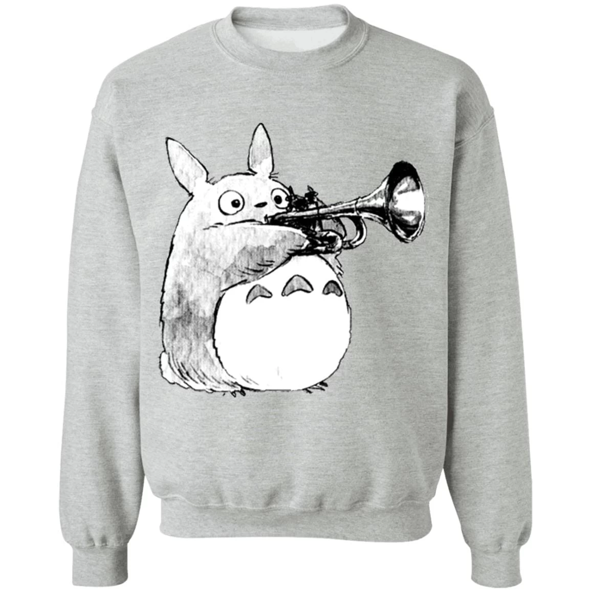 Totoro And The Trumpet Sweatshirt 11 Totoro And The Trumpet Sweatshirt - Image 9
