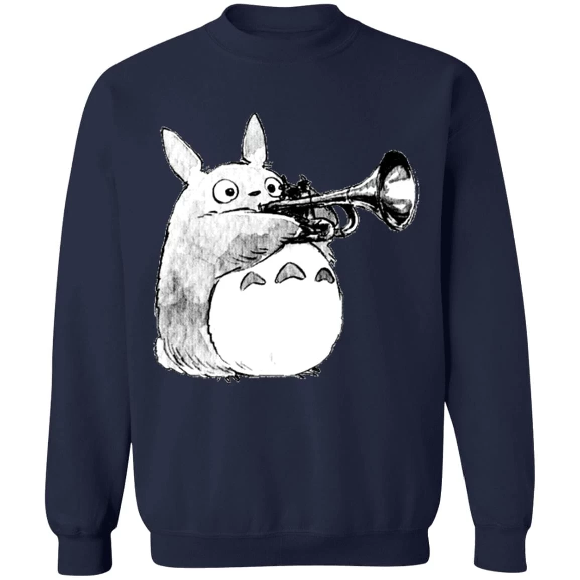 Totoro And The Trumpet Sweatshirt 6 Totoro And The Trumpet Sweatshirt - Image 4
