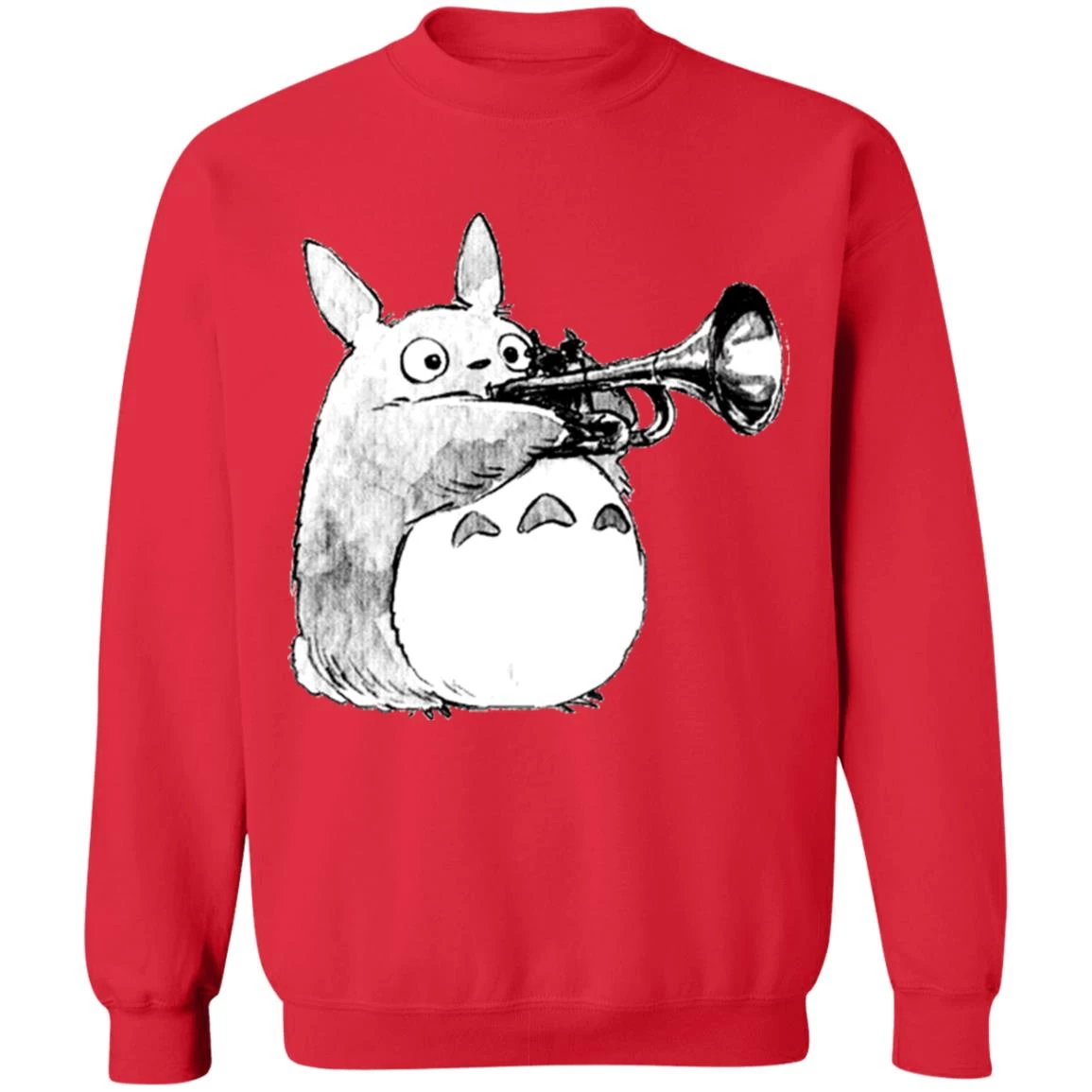 Totoro And The Trumpet Sweatshirt 16 Totoro And The Trumpet Sweatshirt - Image 14