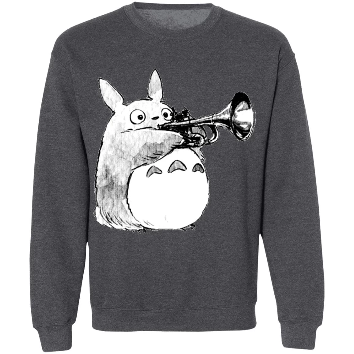 Totoro And The Trumpet Sweatshirt 8 Totoro And The Trumpet Sweatshirt - Image 6