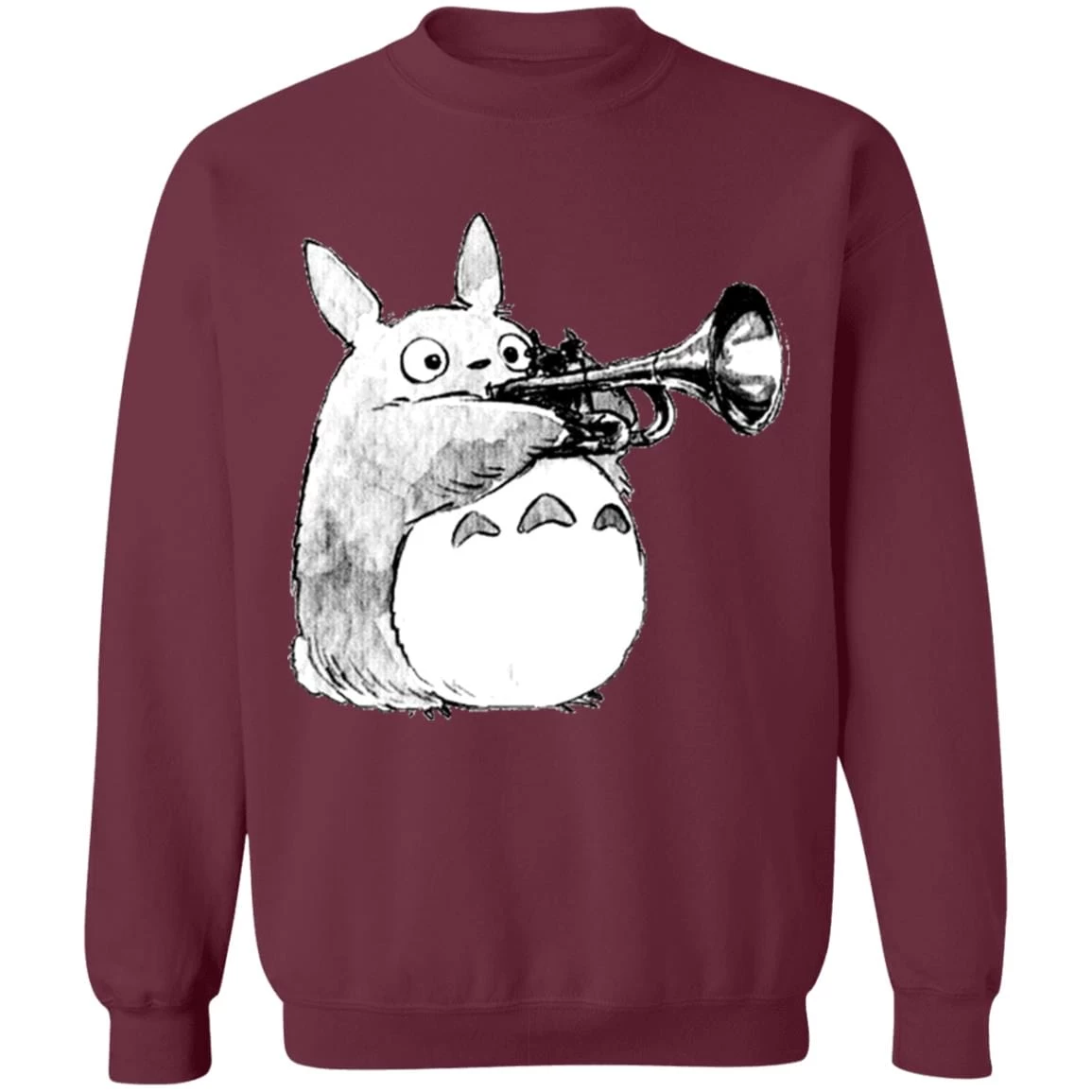 Totoro And The Trumpet Sweatshirt 5 Totoro And The Trumpet Sweatshirt - Image 3