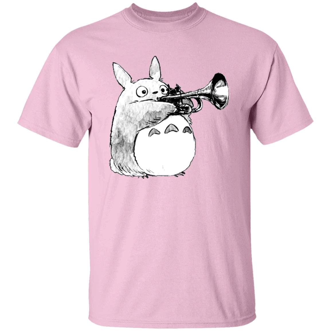 Totoro And The Trumpet T Shirt 6 Totoro And The Trumpet T Shirt - Image 4