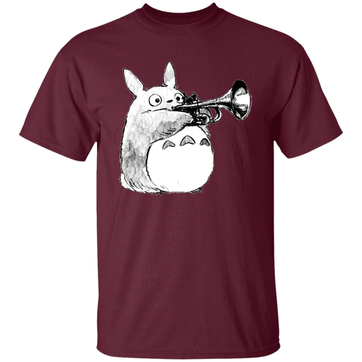 Totoro And The Trumpet T Shirt 16 Totoro And The Trumpet T Shirt - Image 14