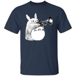 Totoro And The Trumpet T Shirt 24 Totoro And The Trumpet T Shirt -Ghibli Shop redirect12142020111237 6