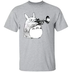 Totoro And The Trumpet T Shirt 26 Totoro And The Trumpet T Shirt -Ghibli Shop redirect12142020111237 8