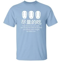 No Face Kaonashi Eat Whatever You Want T Shirt -Ghibli Shop redirect12142020121211
