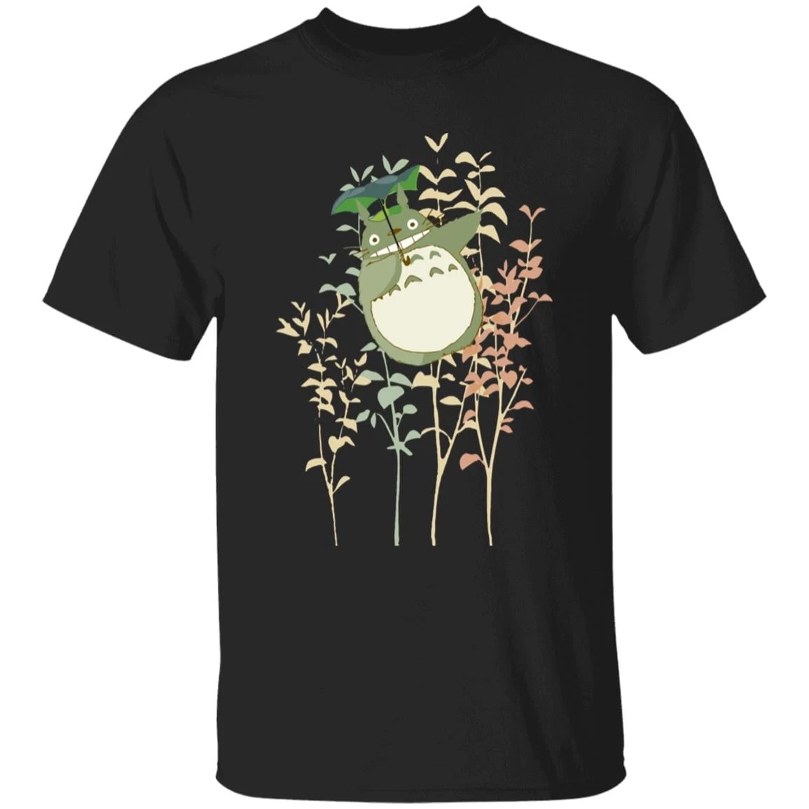 My Neighbor Totoro – Totoro And Umbrella T Shirt 4 My Neighbor Totoro – Totoro And Umbrella T Shirt - Image 2
