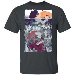 Ponyo And Sosuke Creative Art T Shirt Unisex -Ghibli Shop redirect12162020011237 3