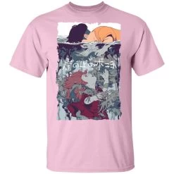 Ponyo And Sosuke Creative Art T Shirt Unisex -Ghibli Shop redirect12162020011237 4