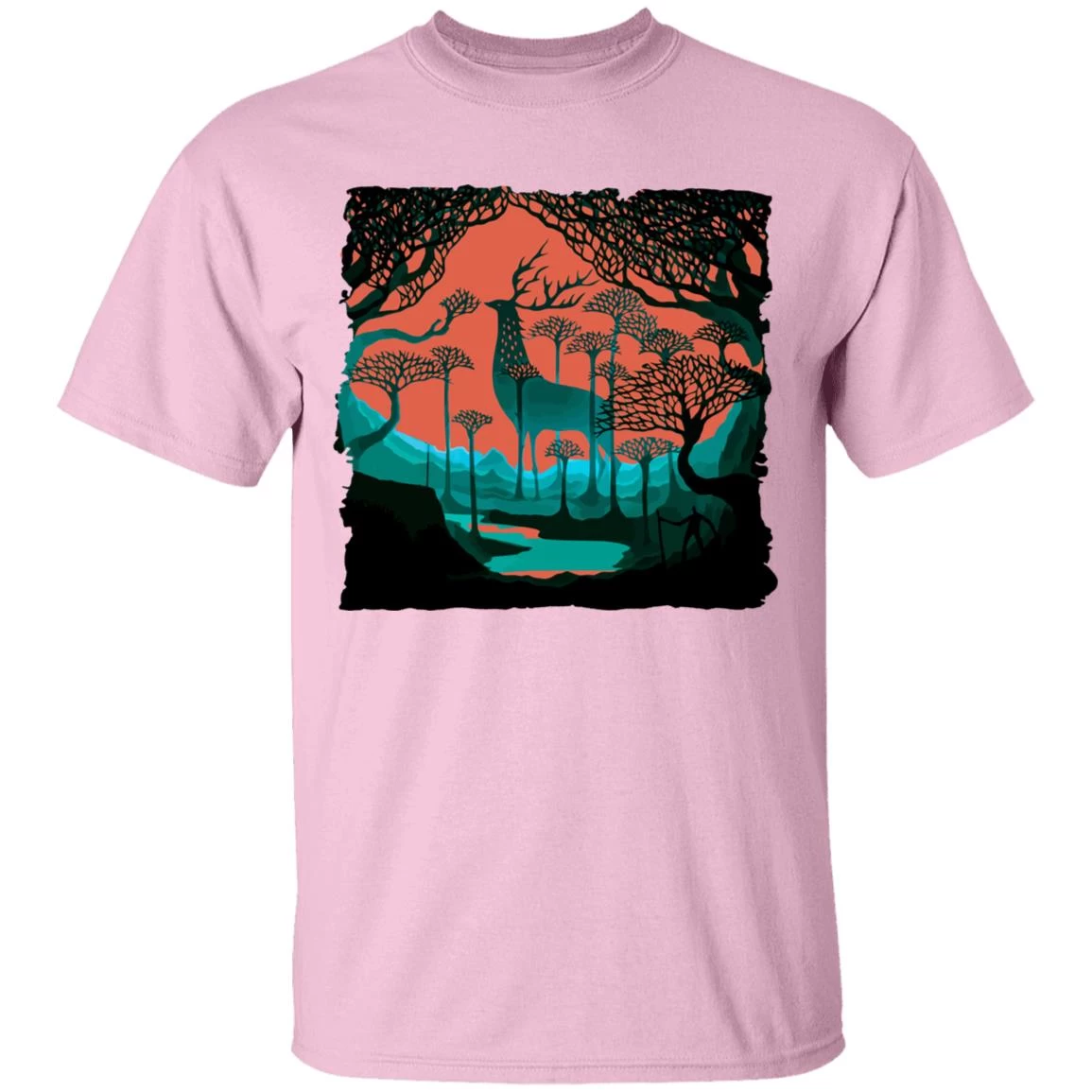 Princess Mononoke – Shishigami Of The Forest T Shirt Unisex 6 Princess Mononoke – Shishigami Of The Forest T Shirt Unisex - Image 4