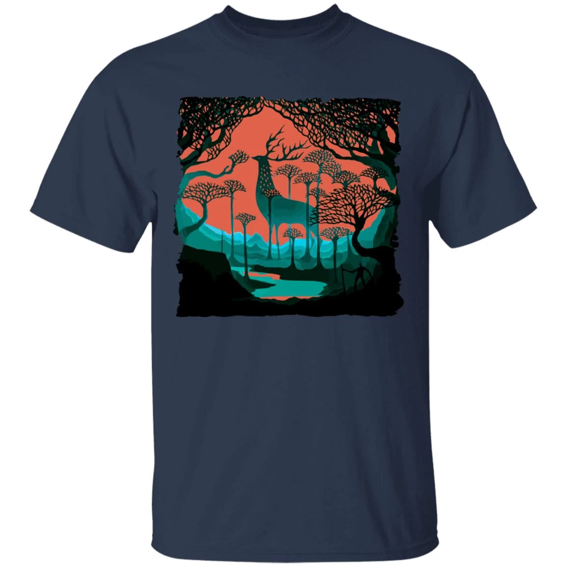 Princess Mononoke – Shishigami Of The Forest T Shirt Unisex 17 Princess Mononoke – Shishigami Of The Forest T Shirt Unisex - Image 15