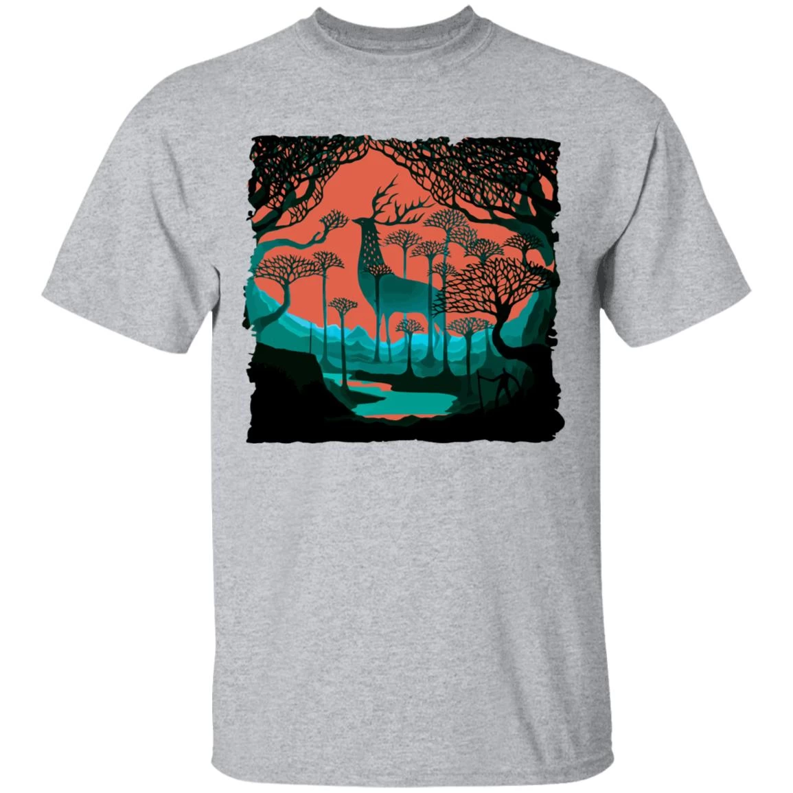 Princess Mononoke – Shishigami Of The Forest T Shirt Unisex 19 Princess Mononoke – Shishigami Of The Forest T Shirt Unisex - Image 17