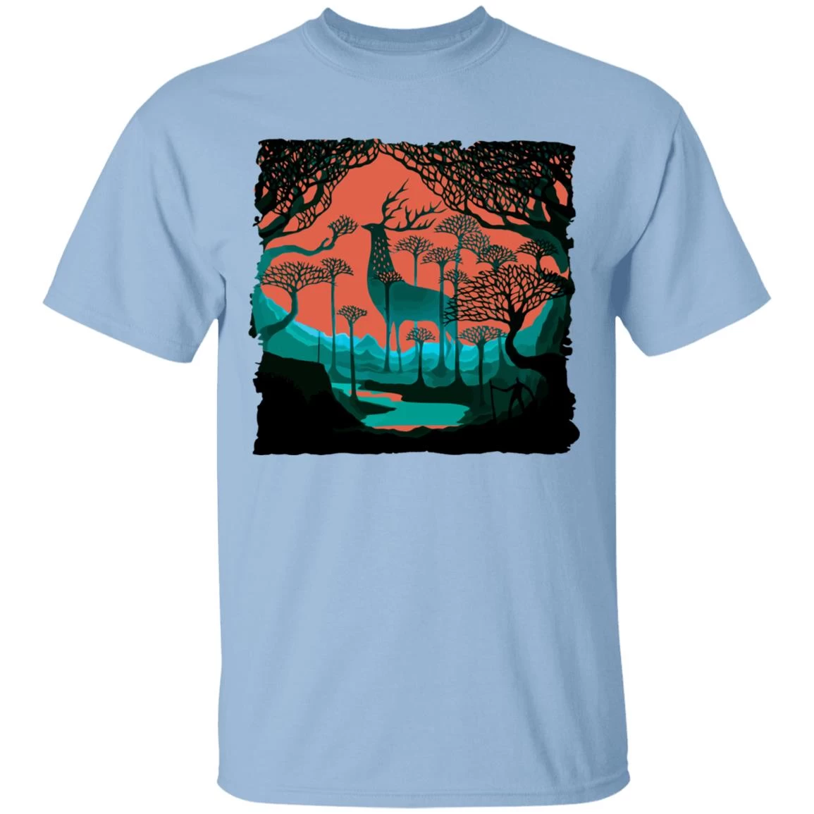 Princess Mononoke – Shishigami Of The Forest T Shirt Unisex 11 Princess Mononoke – Shishigami Of The Forest T Shirt Unisex - Image 9