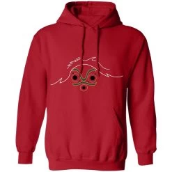 Princess Mononoke Minimalist Hoodie Unisex -Ghibli Shop redirect12162020021206 10 1