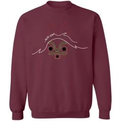 Princess Mononoke Minimalist Sweatshirt Unisex 30 Princess Mononoke Minimalist Sweatshirt Unisex -Ghibli Shop redirect12162020021216 3 1