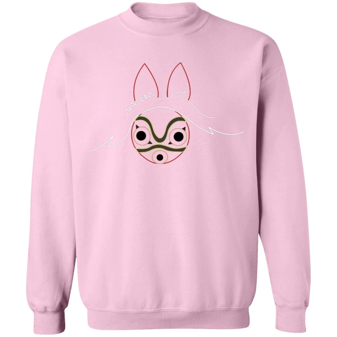 Princess Mononoke Minimalist Sweatshirt Unisex 10 Princess Mononoke Minimalist Sweatshirt Unisex - Image 8