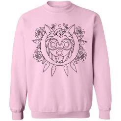 Princess Mononoke Mask In Black And White Sweatshirt Unisex 25 Princess Mononoke Mask In Black And White Sweatshirt Unisex -Ghibli Shop redirect12162020021224 8