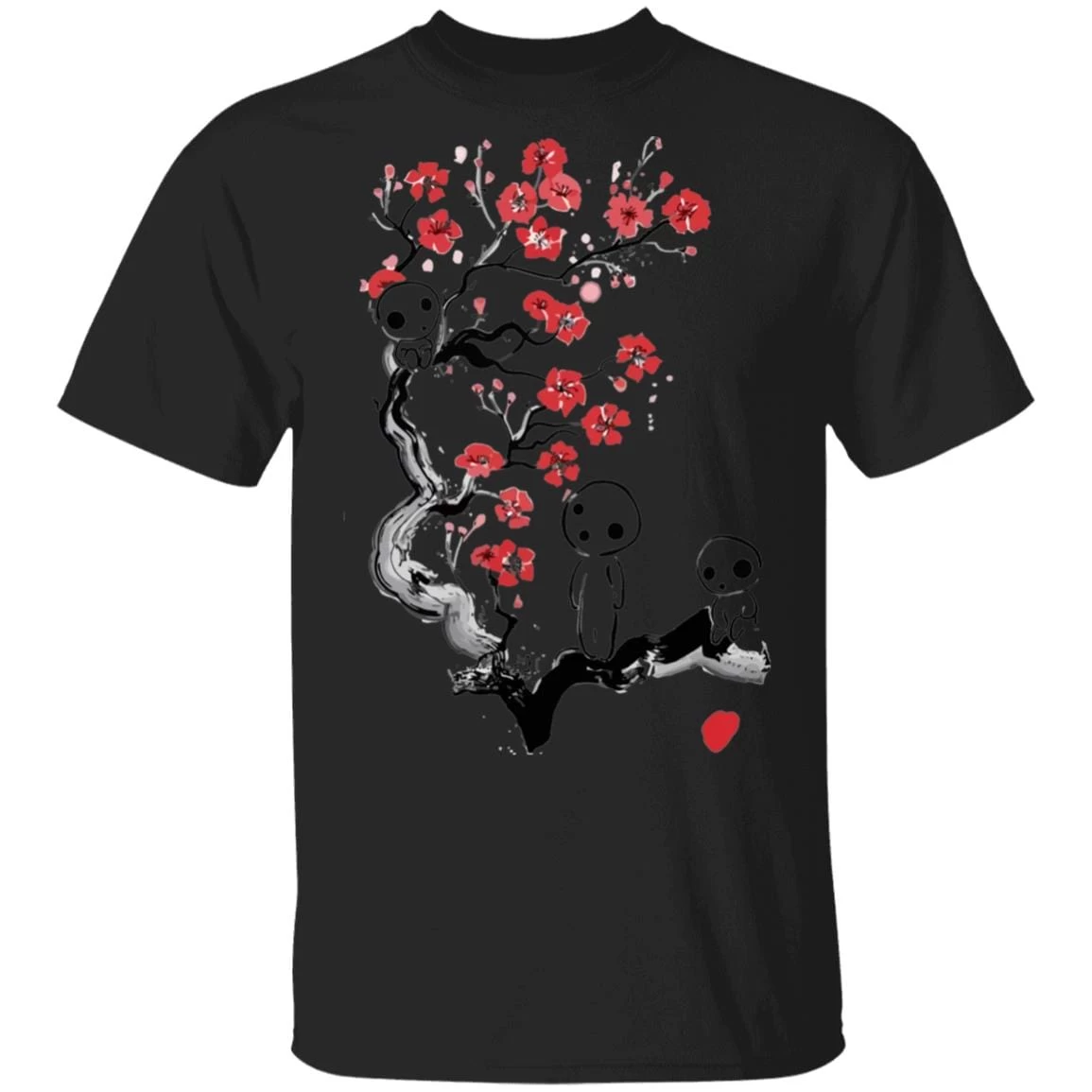Princess Mononoke – Tree Spirits On The Cherry Blossom T Shirt Unisex 13 Princess Mononoke – Tree Spirits On The Cherry Blossom T Shirt Unisex - Image 11