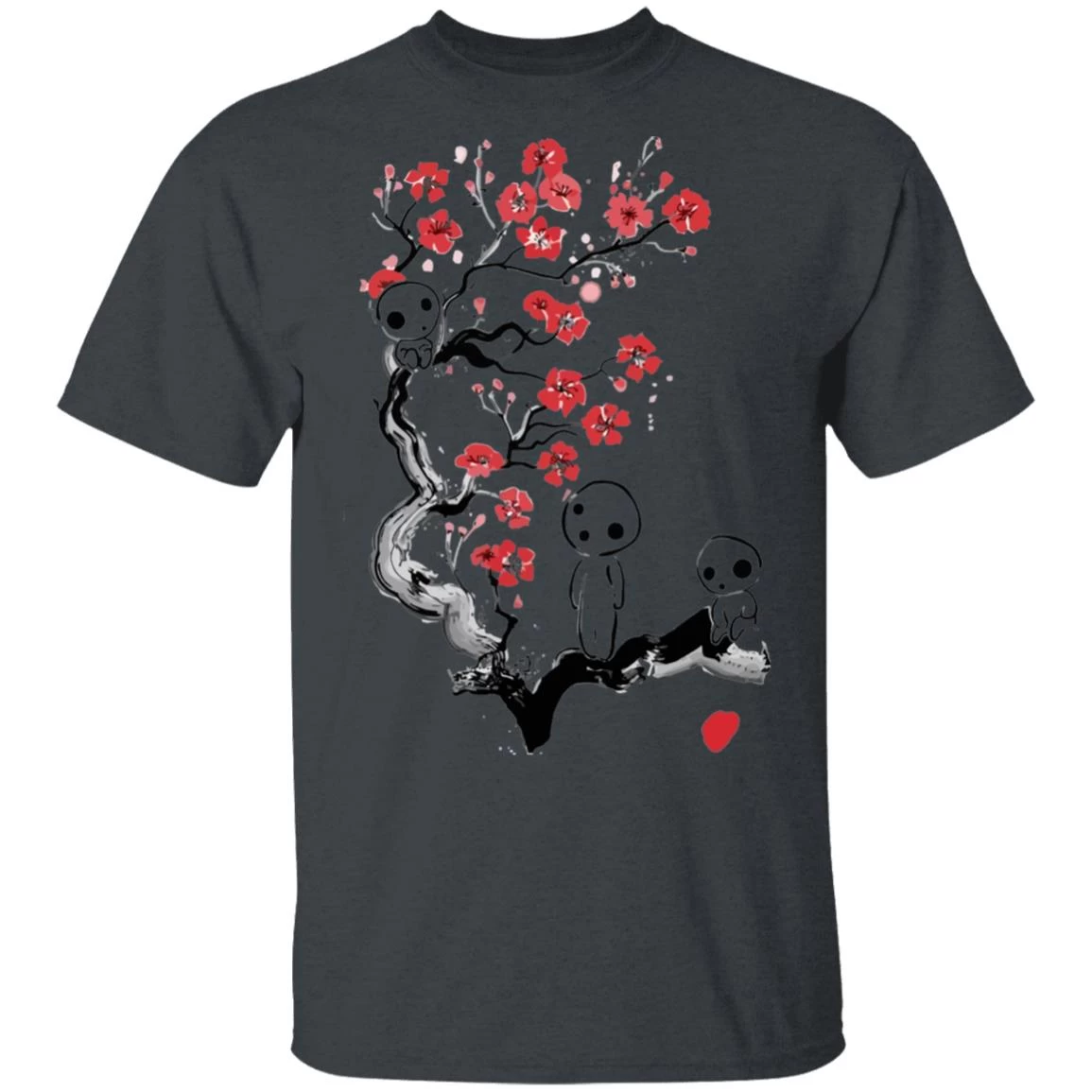 Princess Mononoke – Tree Spirits On The Cherry Blossom T Shirt Unisex 14 Princess Mononoke – Tree Spirits On The Cherry Blossom T Shirt Unisex - Image 12