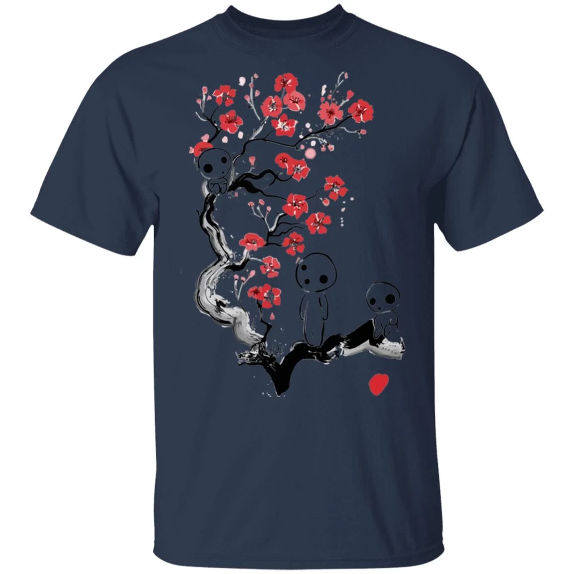 Princess Mononoke – Tree Spirits On The Cherry Blossom T Shirt Unisex 8 Princess Mononoke – Tree Spirits On The Cherry Blossom T Shirt Unisex - Image 6