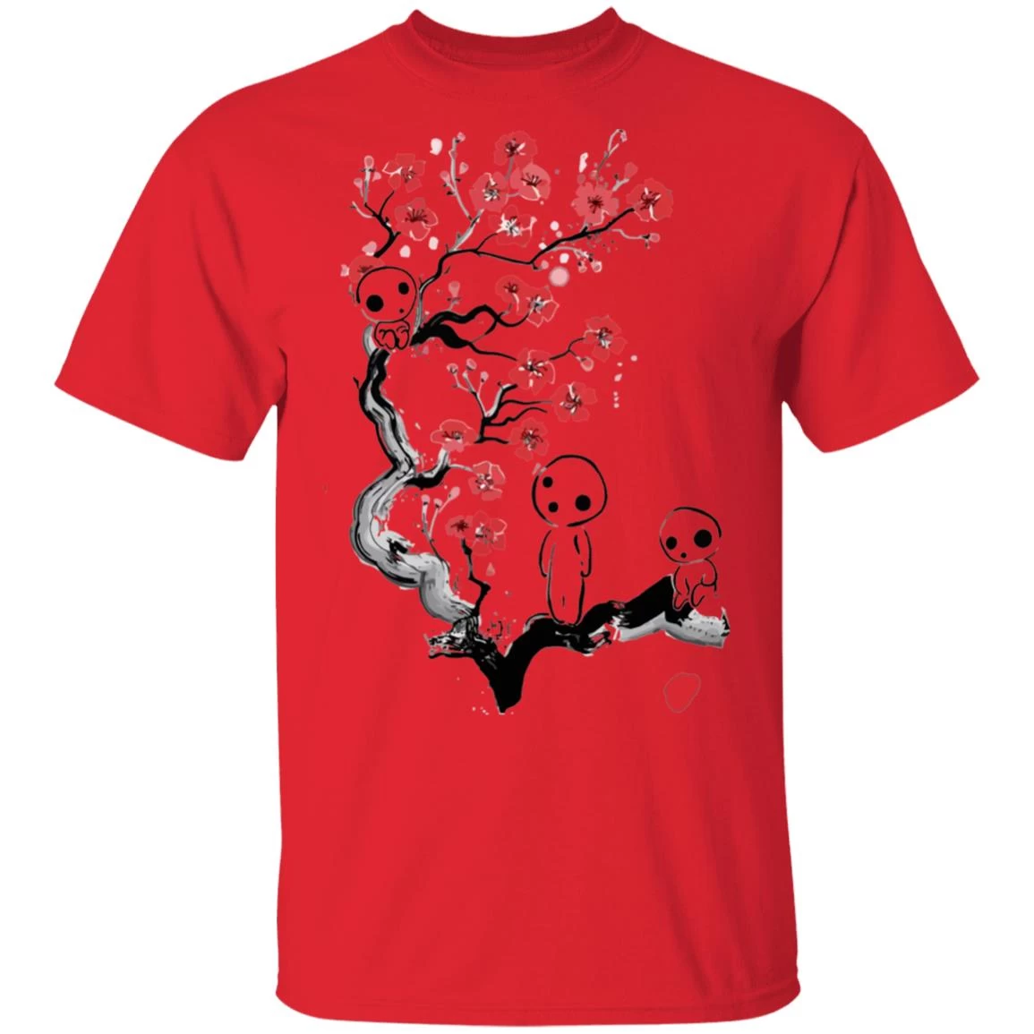 Princess Mononoke – Tree Spirits On The Cherry Blossom T Shirt Unisex 18 Princess Mononoke – Tree Spirits On The Cherry Blossom T Shirt Unisex - Image 16