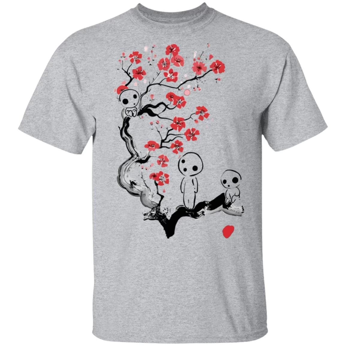 Princess Mononoke – Tree Spirits On The Cherry Blossom T Shirt Unisex 10 Princess Mononoke – Tree Spirits On The Cherry Blossom T Shirt Unisex - Image 8