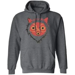 Mononoke – Wolf Princess Hoodie Unisex 22 Mononoke – Wolf Princess Hoodie Unisex -Ghibli Shop redirect12162020031202 4