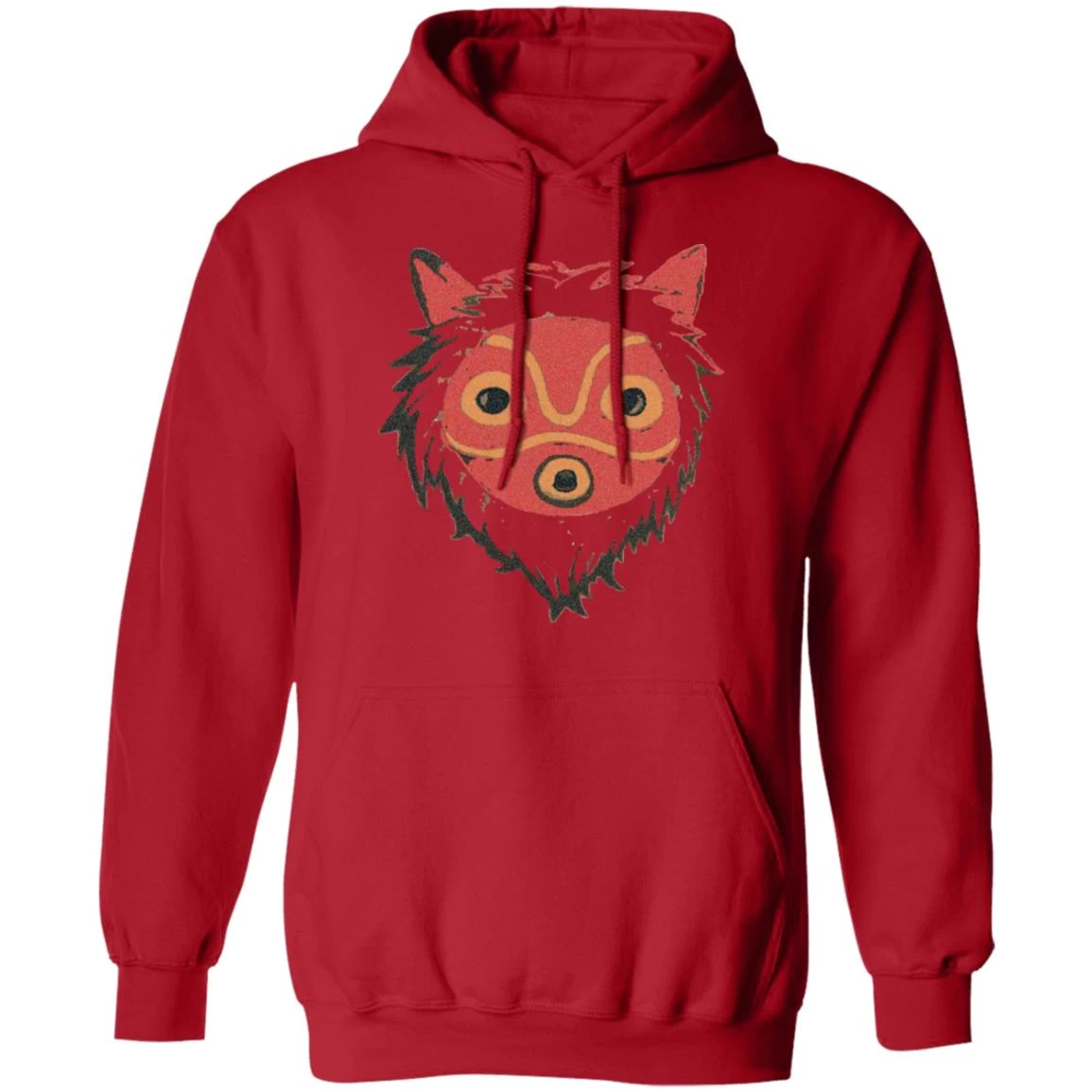 Mononoke – Wolf Princess Hoodie Unisex 19 Mononoke – Wolf Princess Hoodie Unisex - Image 17