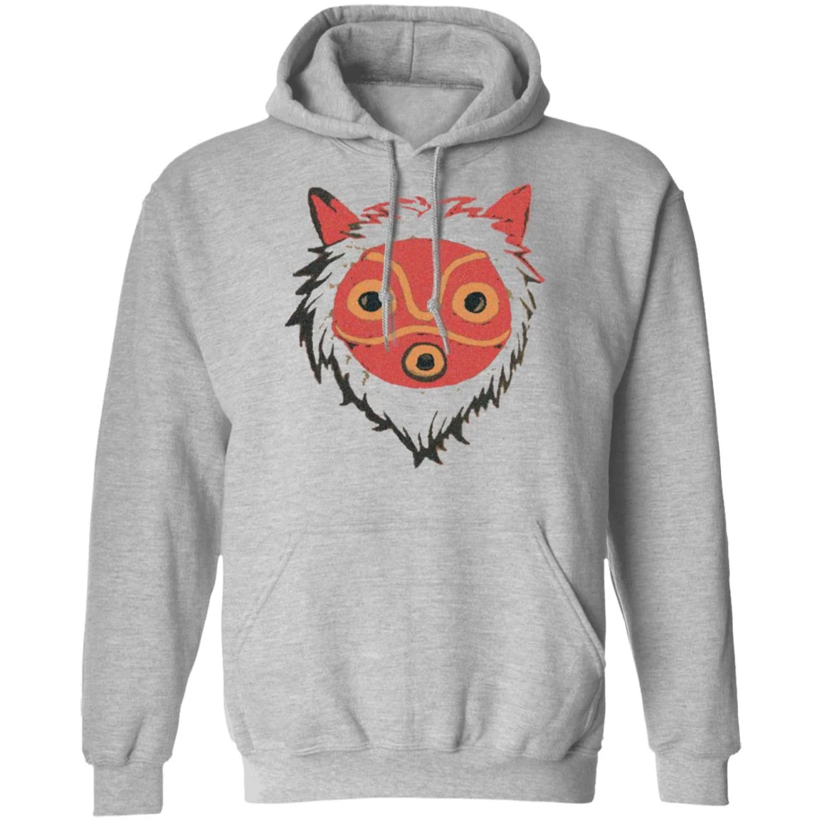 Mononoke – Wolf Princess Hoodie Unisex 11 Mononoke – Wolf Princess Hoodie Unisex - Image 9