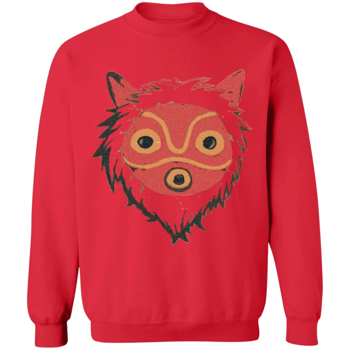 Mononoke – Wolf Princess Sweatshirt Unisex 16 Mononoke – Wolf Princess Sweatshirt Unisex - Image 14