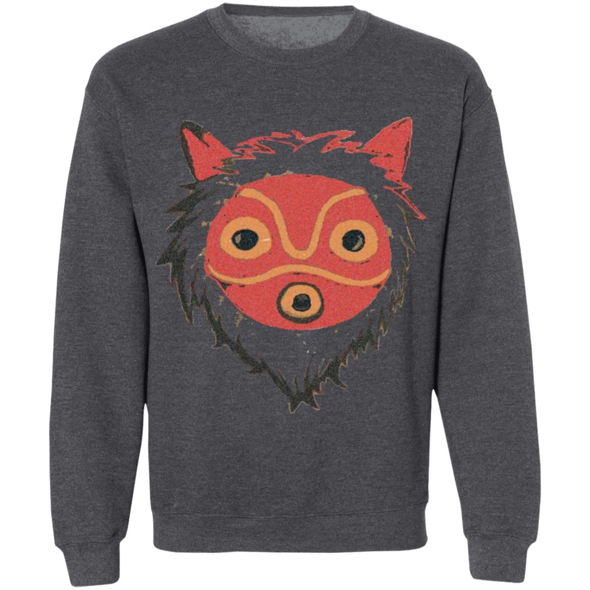 Mononoke – Wolf Princess Sweatshirt Unisex 8 Mononoke – Wolf Princess Sweatshirt Unisex - Image 6