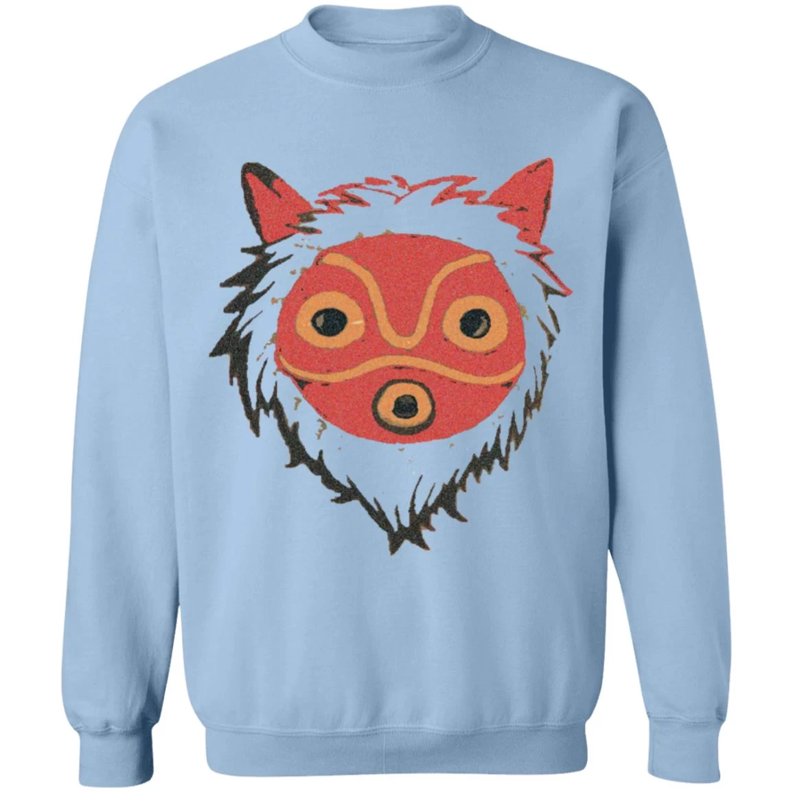 Mononoke – Wolf Princess Sweatshirt Unisex 18 Mononoke – Wolf Princess Sweatshirt Unisex - Image 16