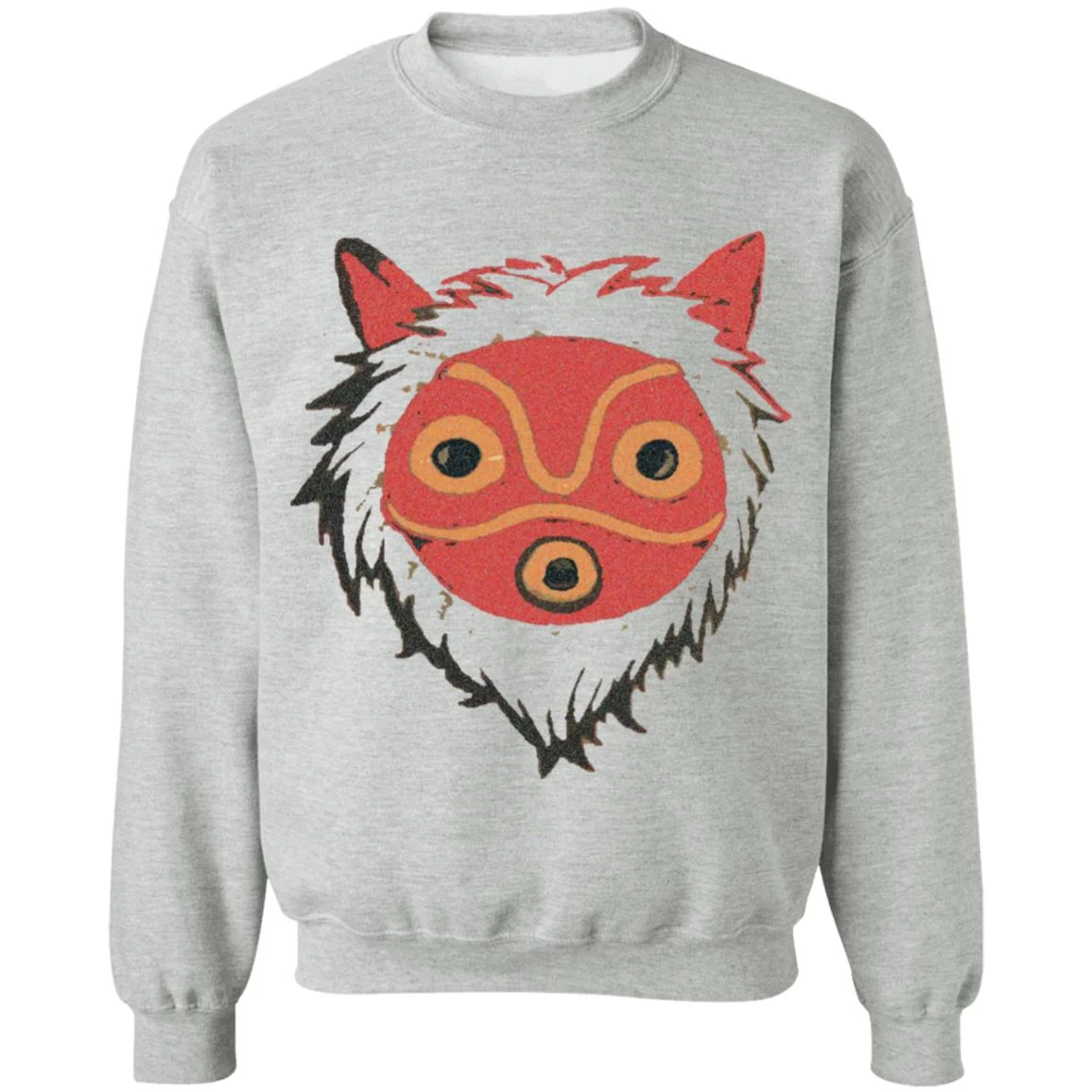 Mononoke – Wolf Princess Sweatshirt Unisex 11 Mononoke – Wolf Princess Sweatshirt Unisex - Image 9