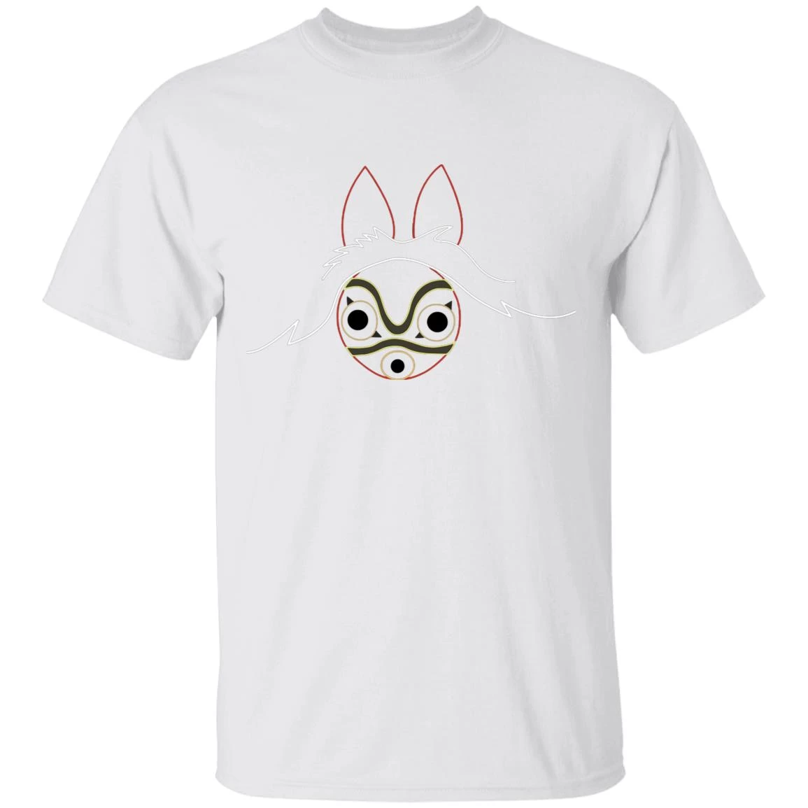 Princess Mononoke Minimalist T Shirt Unisex 3 Princess Mononoke Minimalist T Shirt Unisex