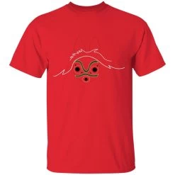Princess Mononoke Minimalist T Shirt Unisex 25 Princess Mononoke Minimalist T Shirt Unisex -Ghibli Shop redirect12162020051201 2