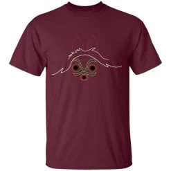 Princess Mononoke Minimalist T Shirt Unisex 23 Princess Mononoke Minimalist T Shirt Unisex -Ghibli Shop redirect12162020051201
